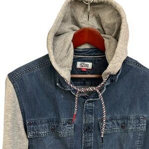 Tommy Hilfiger Hoodie Jean Jacket M